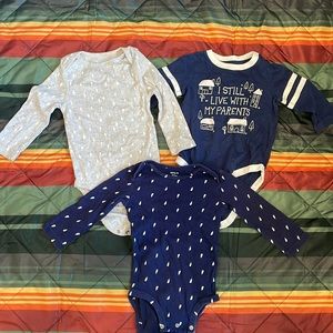 Size 12 Month Long Sleeve Bodysuits